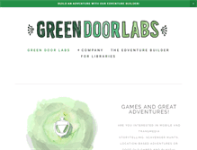 Tablet Screenshot of greendoorlabs.com
